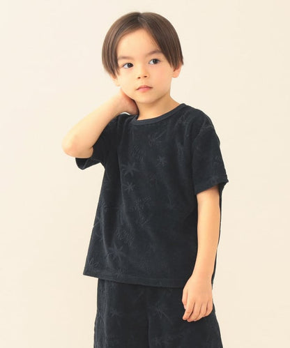日本童裝 BE#AMS mini 全圖案絨毛上衣 90-140cm 男童款 夏季 TOPS