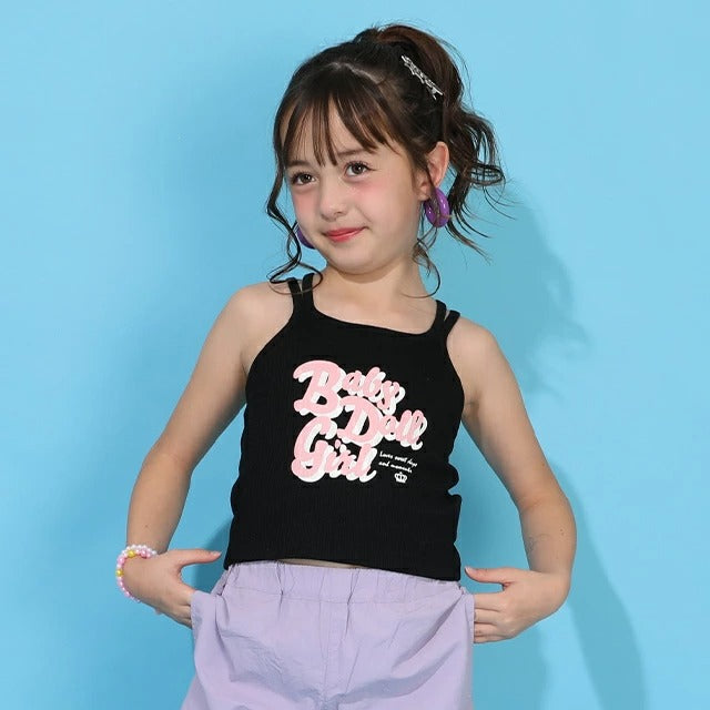 日本童裝 BDL 肩帶吊帶背心 90-140cm 女童款 夏季 TOPS