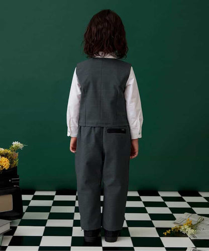 Japanese children's clothing BREEZE suit vest 90-130cm boys' spring outerwear interview / banquet / performance 