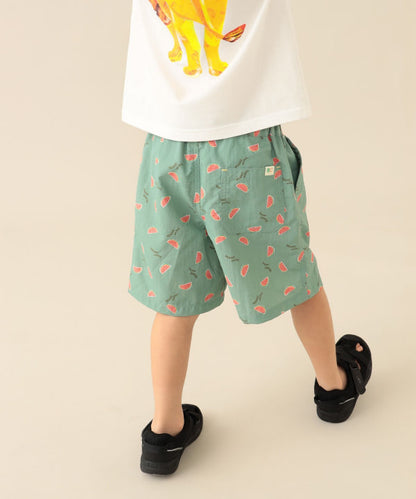 日本童裝 BE#AMS mini 水陸兩用 防水系列 碎花沙灘褲 90-140cm 男童款 PANTS 夏季 夏日玩水泳衣特輯