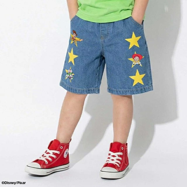 Japanese BDL x Disney parent-child print tops (80-150cm) for boys and girls (summer TOPS) 