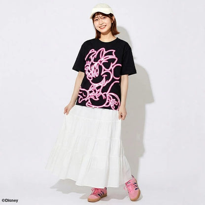 Japanese BDL x Disney parent-child print tops (80-150cm) for boys and girls (summer TOPS) 