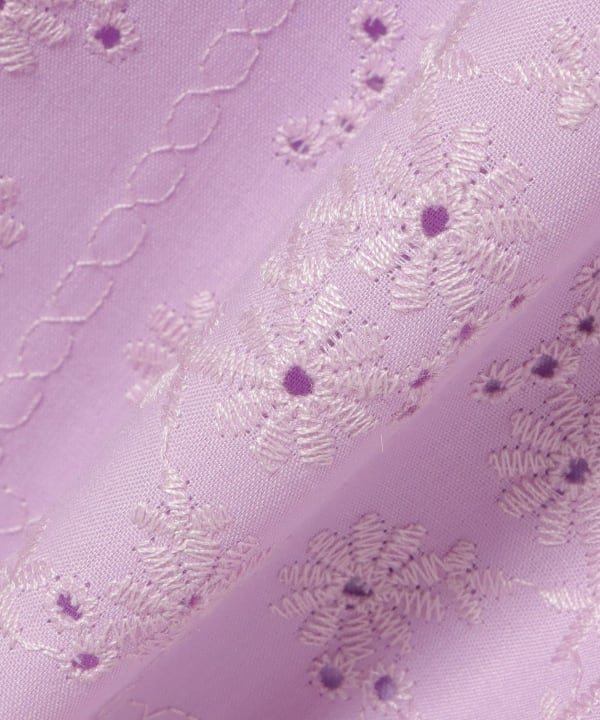 日本童裝 BE#AMS mini 打洞蕾絲連身裙 90-150cm 女童款 夏季 DRESSES