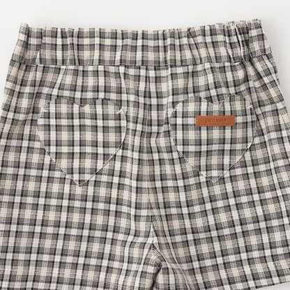 日本童裝 pe#main 心形刺繡裙褲 80-130cm 男童款 夏季 PANTS