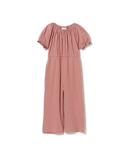 日本童裝 BE#AMS mini 泡泡袖連體衣 90-140cm 女童款 夏季 Jumpsuit