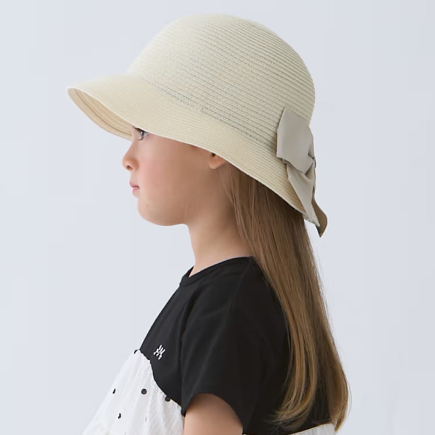日本直送 pe#main 蝴蝶結草帽 50-54cm 帽系列