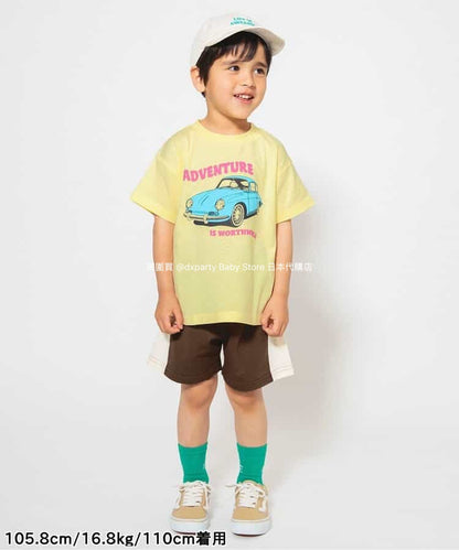 Japanese children's clothing BREEZE sports shorts 80-140cm boys'/girls' summer PANTS 