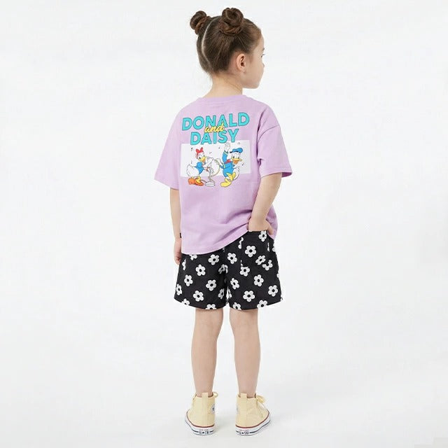 Japanese BDL x Disney parent-child print tops (80-150cm) for boys and girls (summer TOPS) 