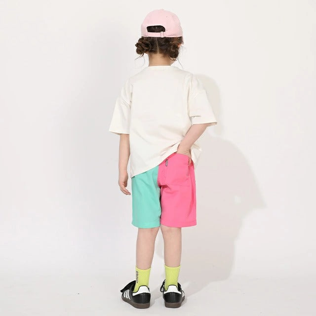 Japanese BDL x Disney parent-child print tops (80-150cm) for boys and girls (summer TOPS) 