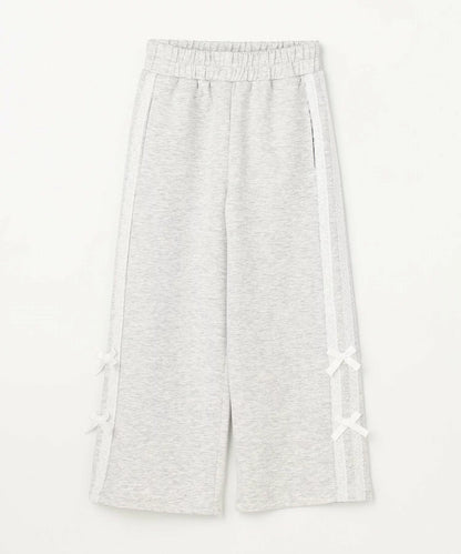 日本童裝 aF#a325 吸水速乾 蕾絲蝴蝶結運動褲 110-130cm 女童款 夏季 PANTS