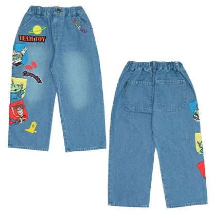 Japanese BDL x Disney Toy Story denim pants 80-140cm boys' spring/summer PANTS 