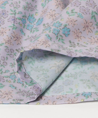 日本童裝 BE#AMS mini 碎花拼接無袖連身裙 90-150cm 女童款 夏季 DRESSES