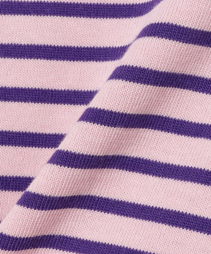 日本童裝 BE#AMS mini 條紋短袖上衣 90-140cm 女童款 夏季 TOPS