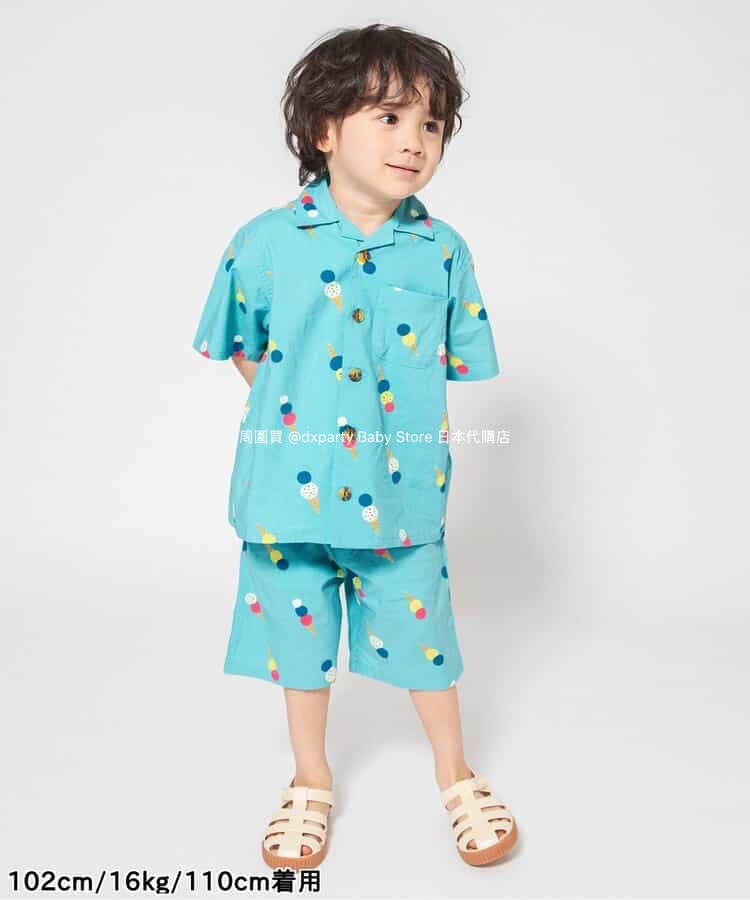 BREEZE Summer Shirt Two-Piece Set (80-140cm) for Boys (Summer TOPS PANTS) 