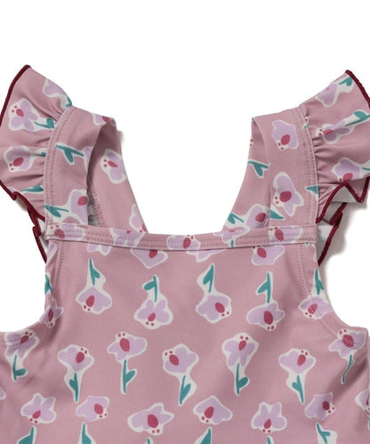 日本童裝 BE#AMS mini 泳衣兩件套裝 100-130cm 女童款 夏季 夏日玩水泳衣特輯