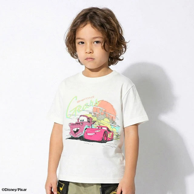 Japanese BDL x Disney parent-child print tops (80-150cm) for boys and girls (summer TOPS) 