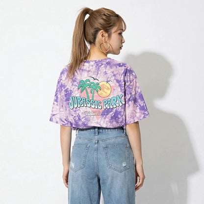 Japanese BDL x Disney parent-child print tops (80-150cm) for boys and girls (summer TOPS) 