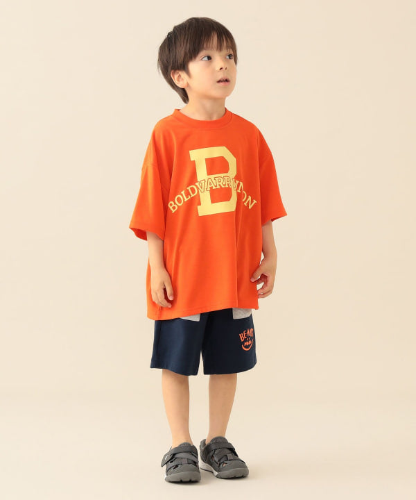 日本童裝 BE#AMS mini 吸水速乾 防UV 印花上衣 90-130cm 男童款/女童款 夏季 TOPS