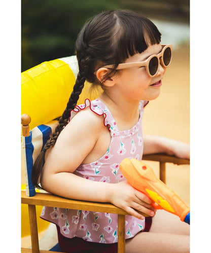 日本童裝 BE#AMS mini 泳衣兩件套裝 100-130cm 女童款 夏季 夏日玩水泳衣特輯