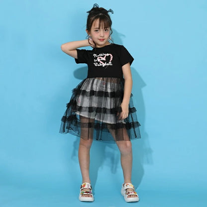 Japanese BDL x Disney parent-child print tops (80-150cm) for boys and girls (summer TOPS) 