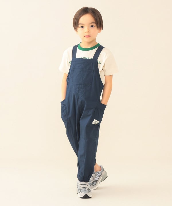 日本童裝 BE#AMS mini 帶肩背帶褲 90-140cm 男童款/女童款 夏季 Jumpsuit