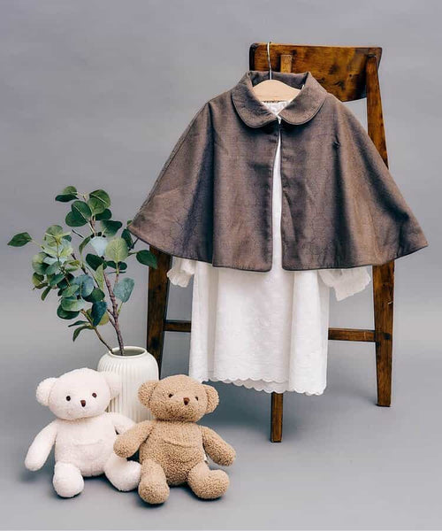 日本童裝 apres les cours × tiny bear 襯衫連身裙 90-120cm 女童款 春季 DRESSES 面試/宴會/表演