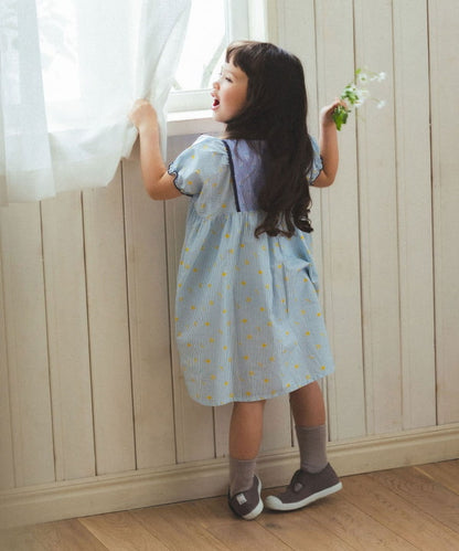 日本童裝 BE#AMS mini 民族風印花連身裙 90-140cm 女童款 夏季 DRESSES