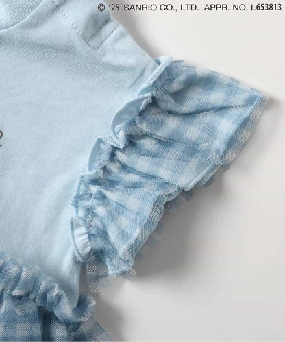 Japanese Ampersand x Sanrio Chiffon Jumpsuit (60-80cm) for Girls (Spring) (Newborn Baby Jumpsuit) 