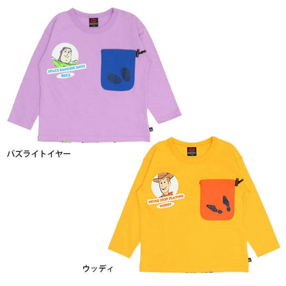 Japanese BDL x Disney Toy Story Mountain Pocket Top 80-140cm Boys Spring/Summer TOPS 