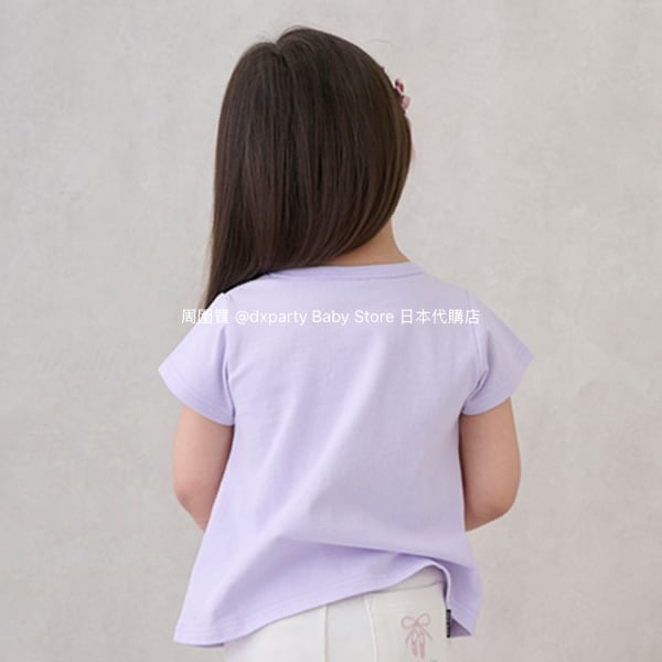 日本童裝 pe#main 可愛皺褶短袖上衣 80-130cm 女童款 夏季 TOPS