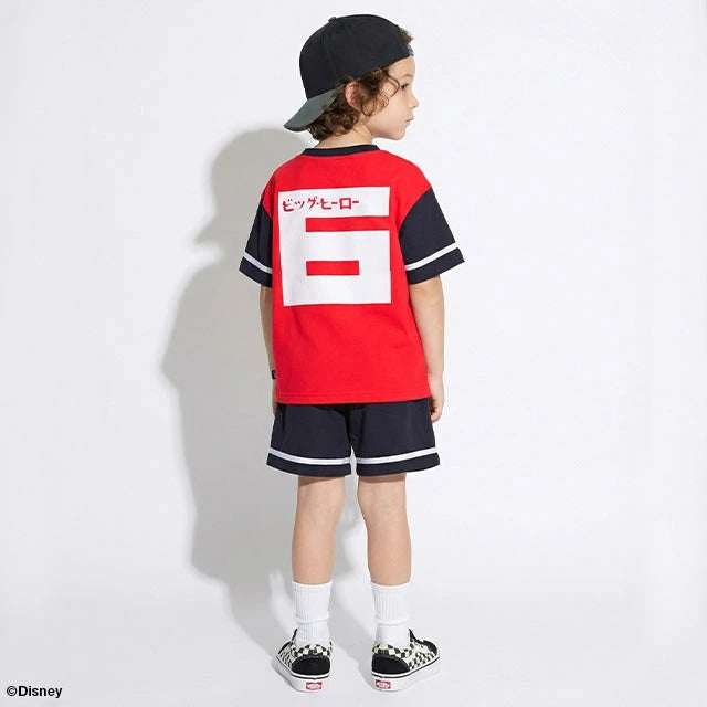 Japanese BDL x Disney parent-child print tops (80-150cm) for boys and girls (summer TOPS) 