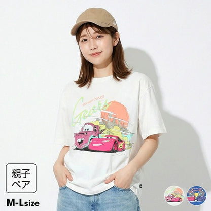 Japanese BDL x Disney parent-child print tops (80-150cm) for boys and girls (summer TOPS) 