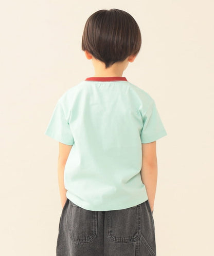日本童裝 BE#AMS mini 恐龍印花上衣 90-130cm 男童款 夏季 TOPS
