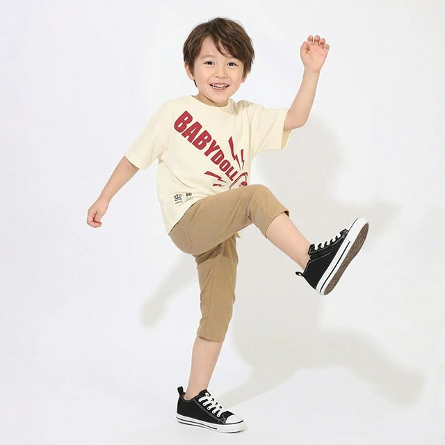 Japanese BDL x Disney parent-child print tops (80-150cm) for boys and girls (summer TOPS) 