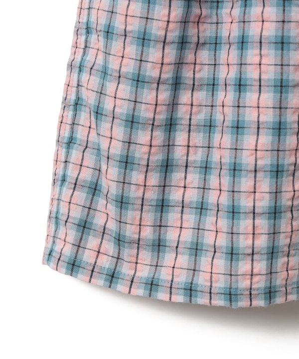 日本童裝 BE#AMS mini 華夫紋拼接連身裙 90-140cm 女童款 夏季 DRESSES