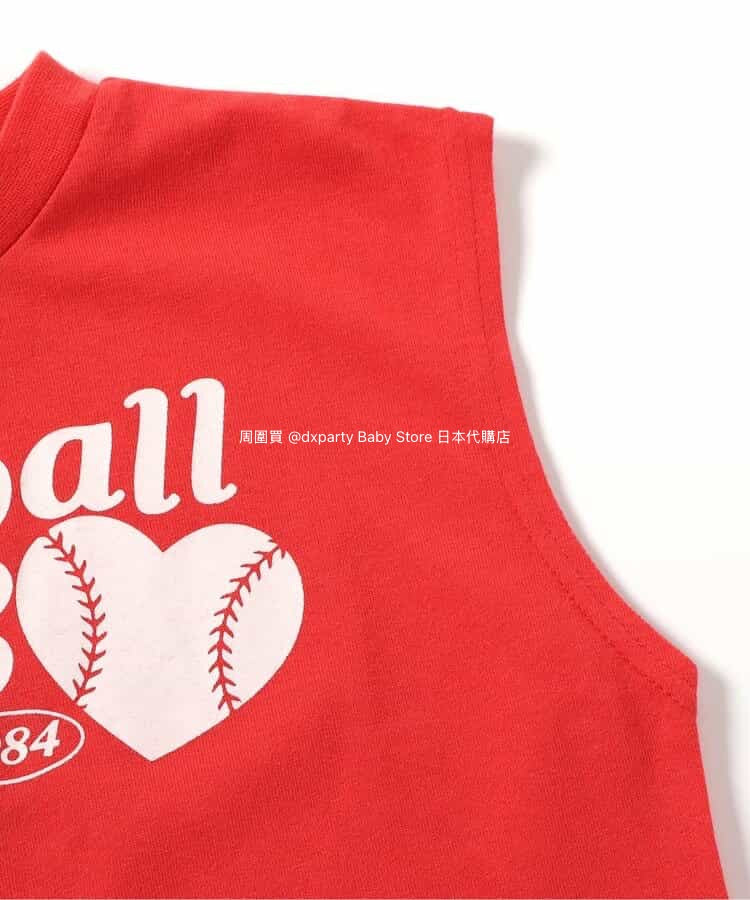 BREEZE Japanese Children's Clothing Vest and Top Two-Piece Set 80-140cm Boys'/Girls' Summer TOPS 