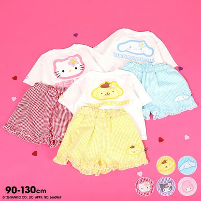 Japanese BDL x Disney parent-child print tops (80-150cm) for boys and girls (summer TOPS) 