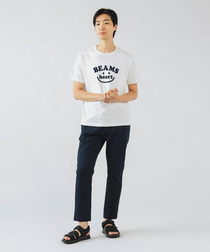 日本童裝 BE#AMS HEART 微笑LOGO上衣 S-XL 親子裝 大人款 夏季 TOPS