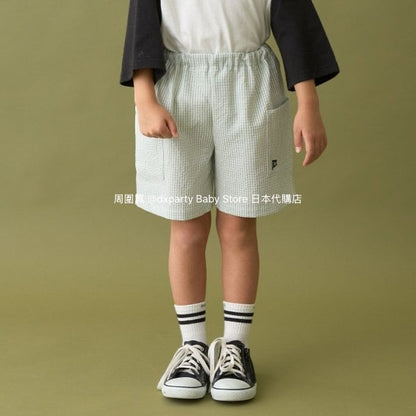 Japanese children's clothing b・R# casual shorts 100-150cm boys/girls spring and summer PANTS 