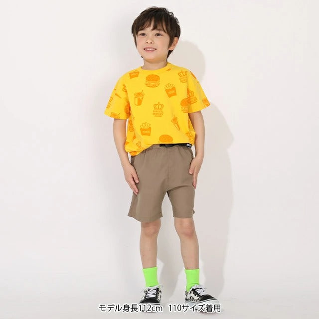 Japanese BDL x Disney parent-child print tops (80-150cm) for boys and girls (summer TOPS) 