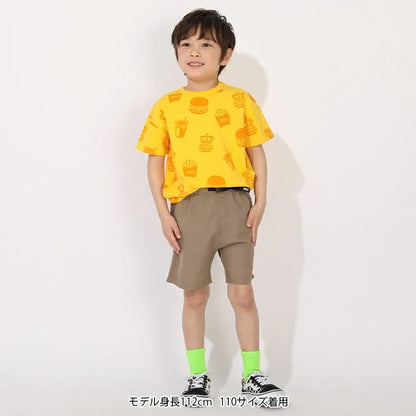Japanese BDL x Disney parent-child print tops (80-150cm) for boys and girls (summer TOPS) 