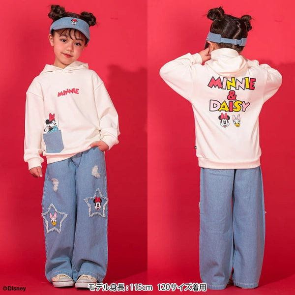 日本童裝 BDL x Disney 牛仔長褲 100-140cm 女童款 春夏季 PANTS