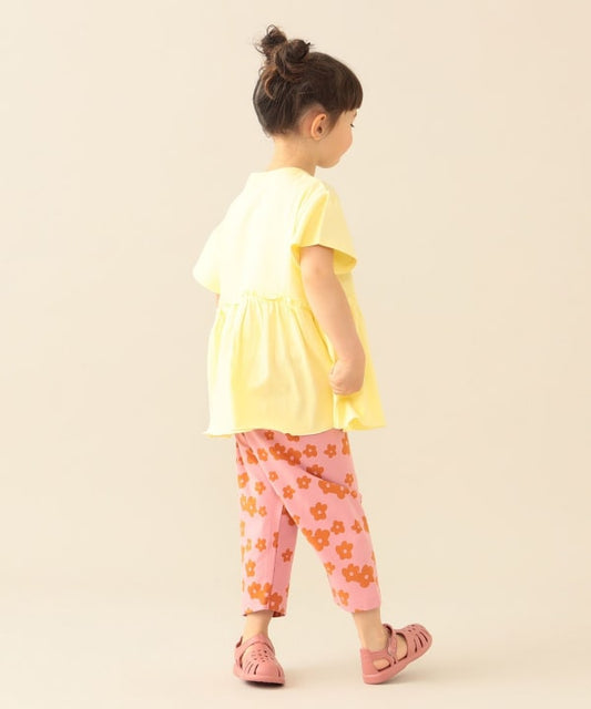 日本童裝 BE#AMS mini  休閒每日七分褲 70-120cm 男童款/女童款 夏季 PANTS