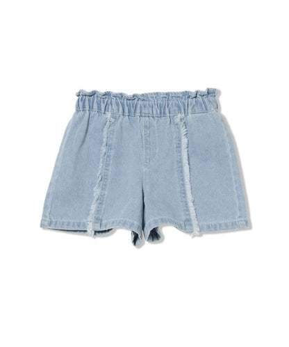 日本童裝 BE#AMS mini 流蘇牛仔短褲 90-150cm 女童款 夏季 PANTS