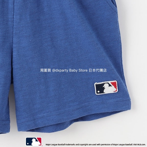 日本童裝 pe#main x MLB 兩件套裝 80-140cm 男童款 夏季 TOPS PANTS