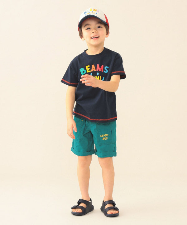 日本童裝 BE#AMS mini 微笑logo短褲 90-140cm 男童款/女童款 夏季 PANTS