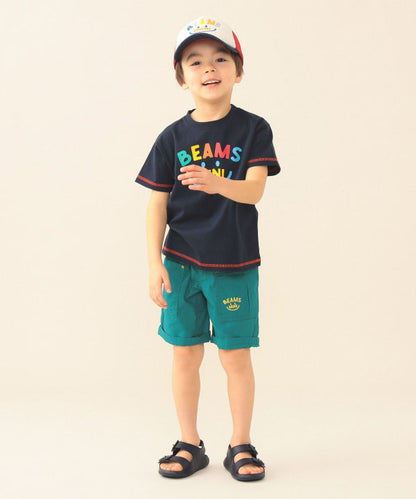 日本童裝 BE#AMS mini 微笑logo短褲 90-140cm 男童款/女童款 夏季 PANTS