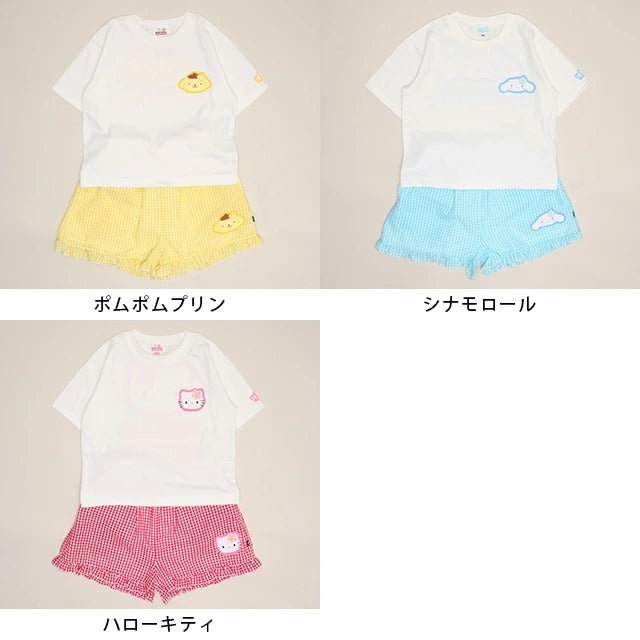 Japanese BDL x Disney parent-child print tops (80-150cm) for boys and girls (summer TOPS) 