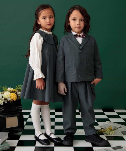 Japanese children's clothing BREEZE suit vest 90-130cm boys' spring outerwear interview / banquet / performance 