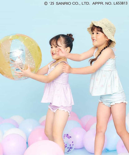 日本直送 Ampersand x Sanrio 防UV 泳衣兩件套裝 90-140cm 女童款 夏日玩水泳衣特輯